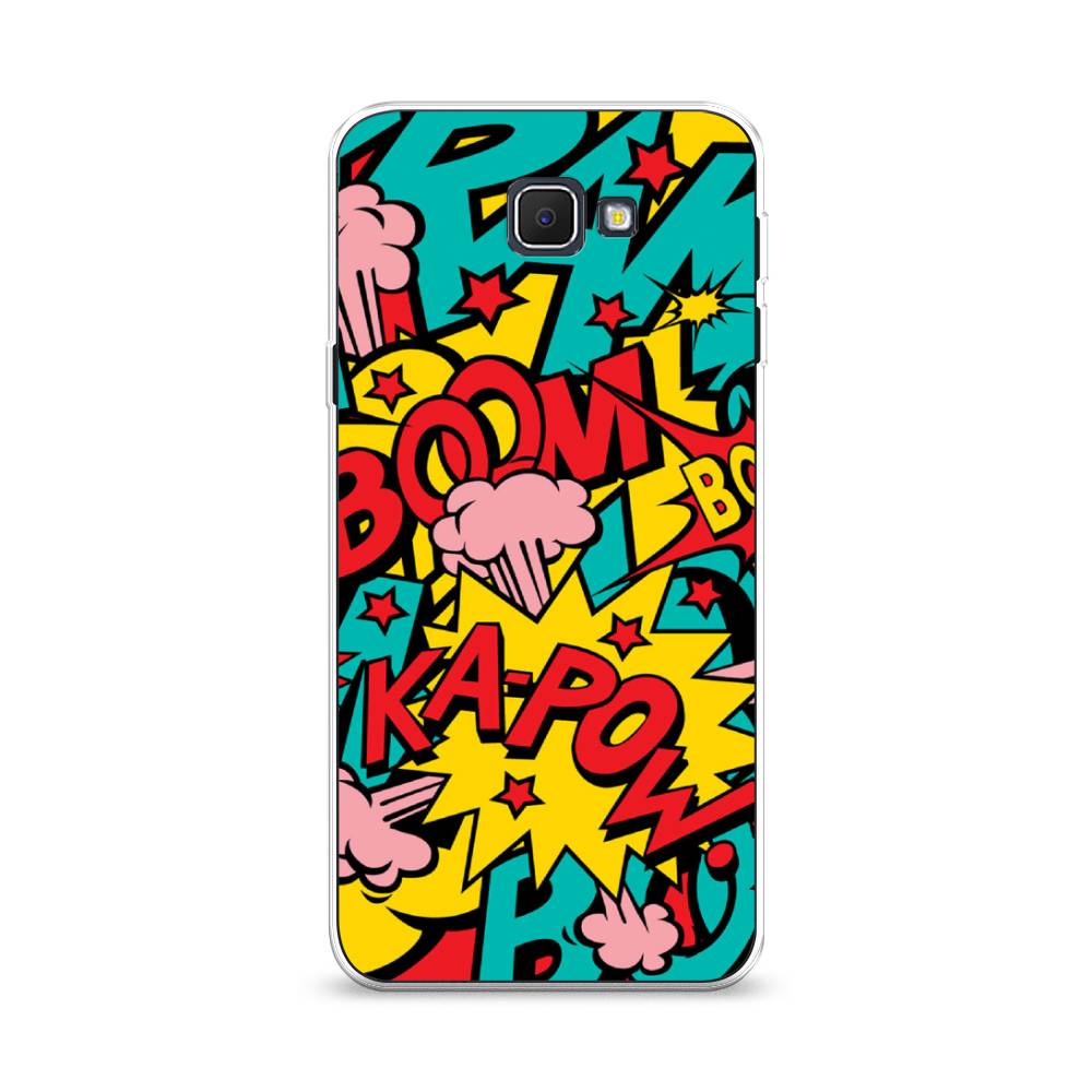 

Чехол Awog на Samsung Galaxy J5 Prime 2016 / Самсунг J5 Prime 2016 "Постер pop art", Голубой;желтый;красный, 22950-9