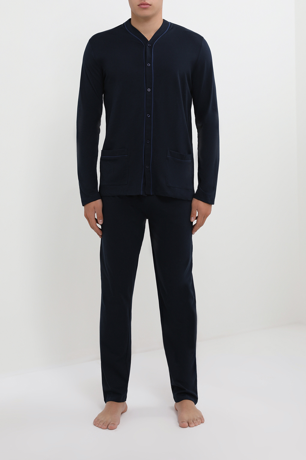 

Пижама мужская OVS 2069260 синяя 2XL, Синий, 2069260