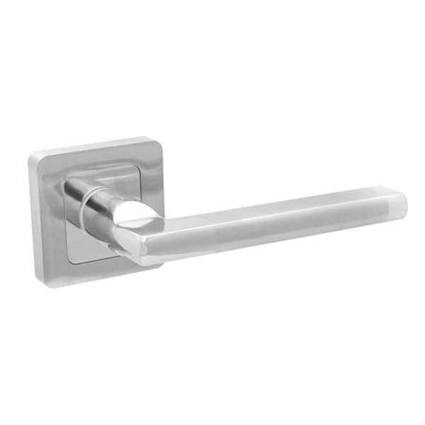 

Ручки дверные Code Deco H-22050-A-CRM/CR, Серебристый