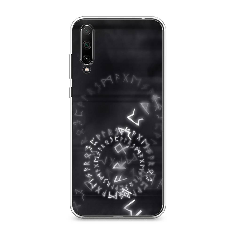 

Чехол для Honor 30i "Руны", Серый;черный, 6104050-3