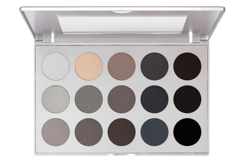 Тени в палитре 15 цв./Eye Shadow Palette 15 col. 37,5 гр. (Цв: SmokeyGrey)