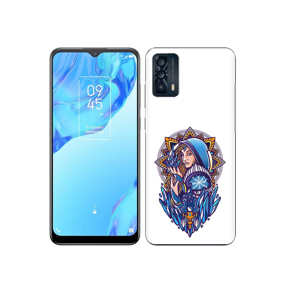 

Чехол MyPads Tocco для TCL 20B кристал мейден дота 2, Прозрачный, Tocco