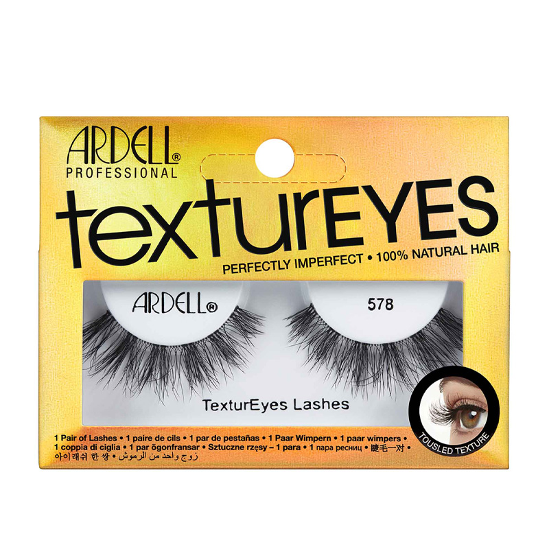 Ресницы накладные №578 Ardell TexturEyes (Цв: Black) накладные ресницы ardell invisiband lashes demi wispies