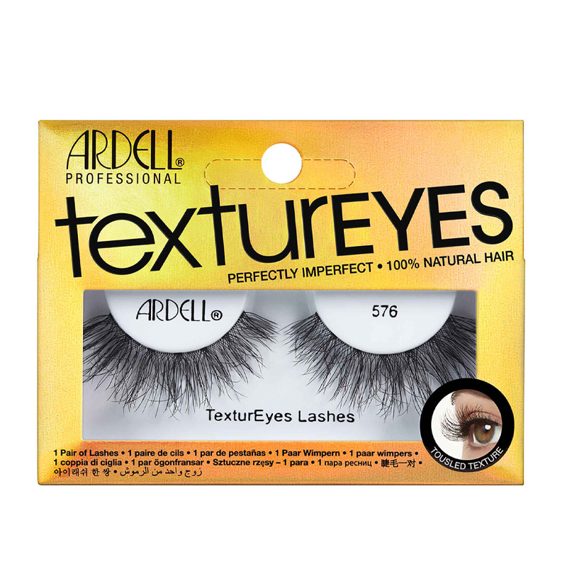 

Ресницы накладные №576 Ardell TexturEyes (Цв: Black), Черный