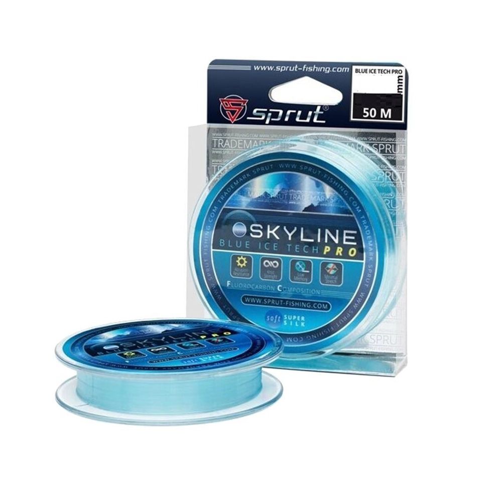 

Леска для зимней рыбалки Sprut SKYLINE IceTech PRO Titanium (0,235mm/50m), 1 штука (6.8 /, Skyline IceTech pro