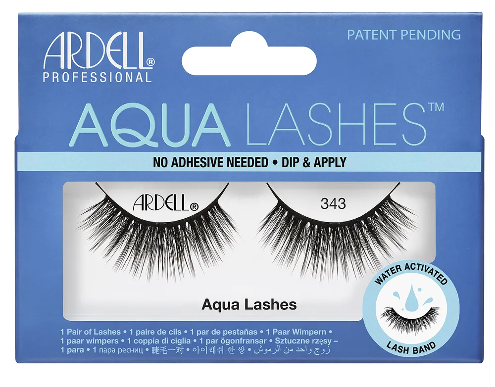 фото Ресницы накладные №343 ardell aqua lash (цв: black) nobrand