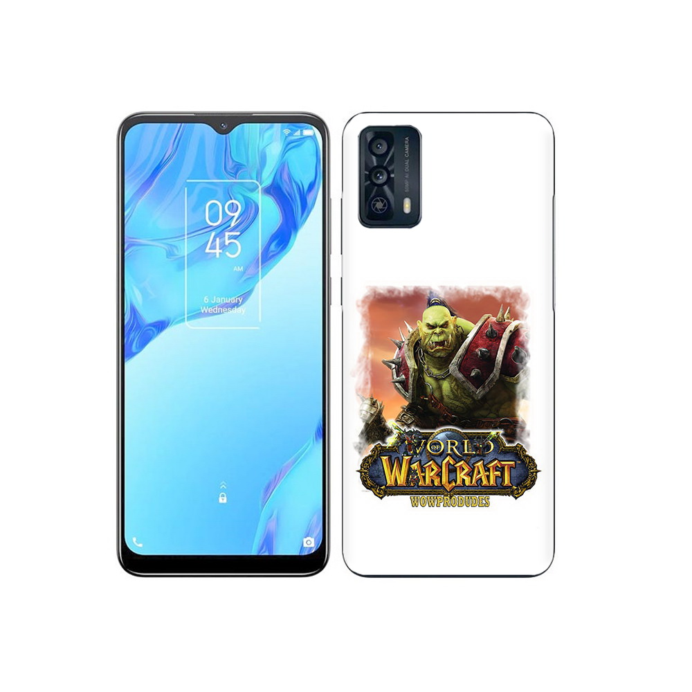 

Чехол MyPads Tocco для TCL 20B Варкрафт, Прозрачный, Tocco