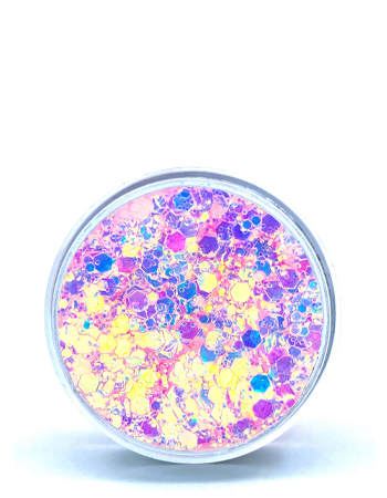 

Блёстки для лица и тела Queridos Glitters Глиттер гель Литтл Пинк 3 мл
