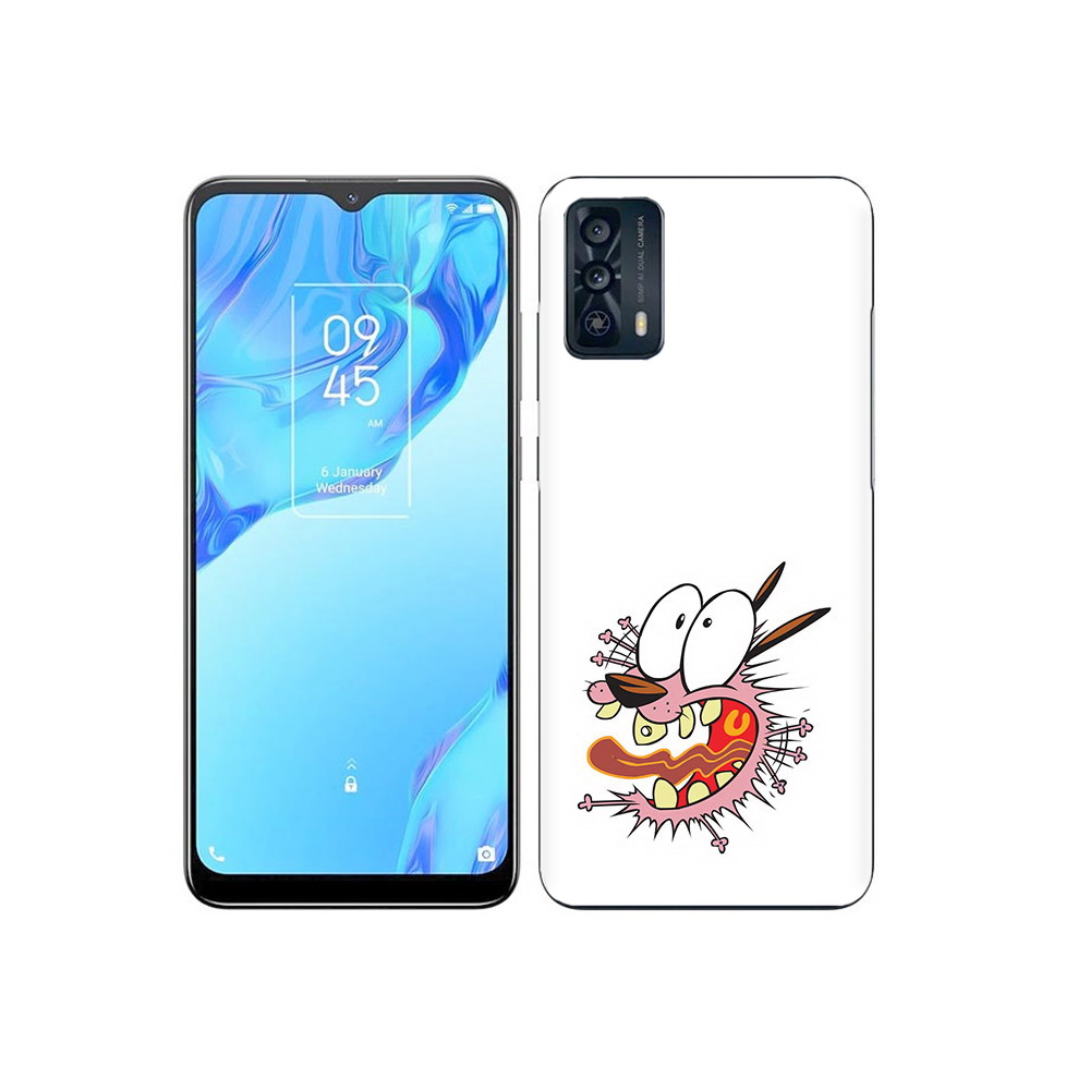 

Чехол MyPads Tocco для TCL 20B испуганный бобик, Прозрачный, Tocco