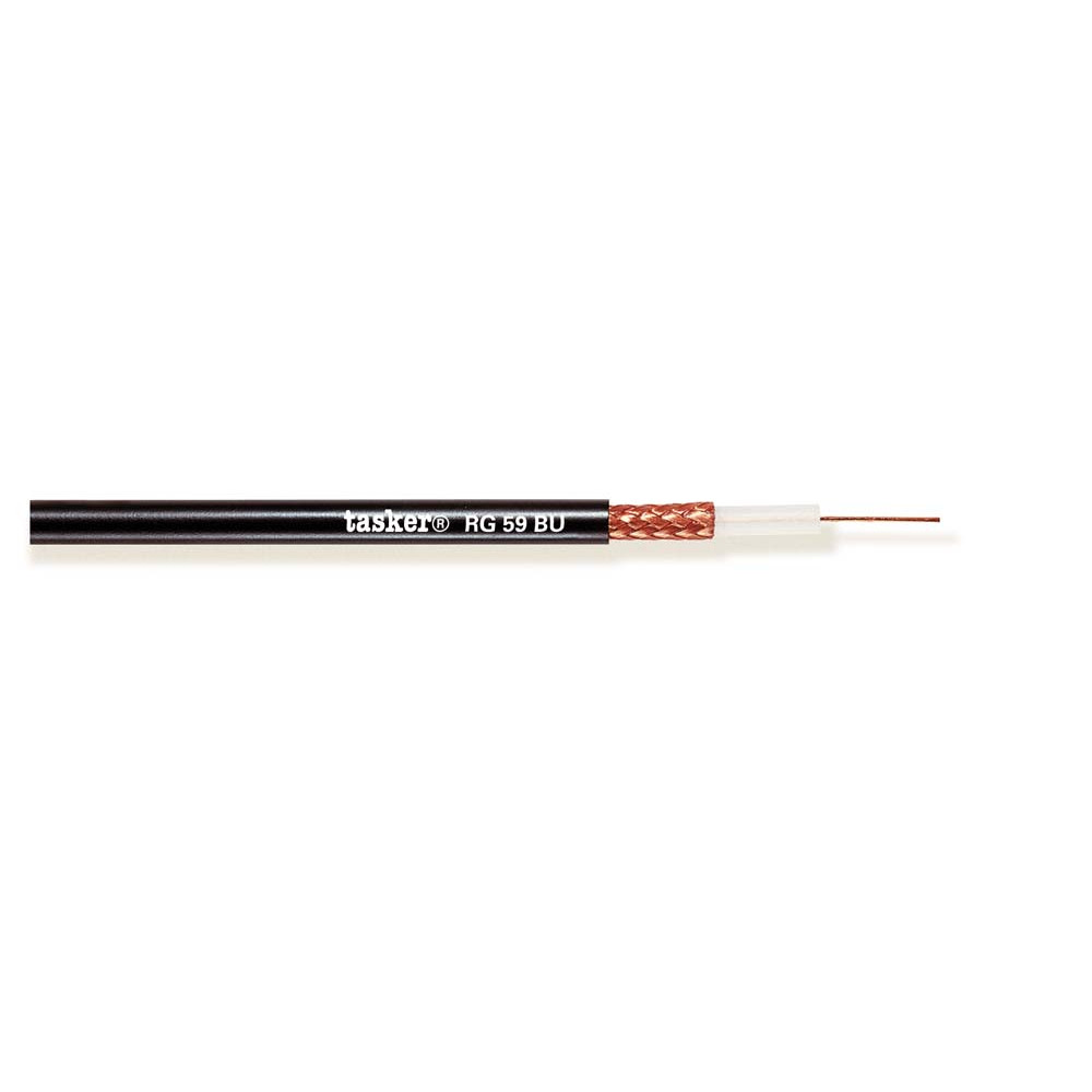 

Антенный кабель в нарезку Tasker RG 59 B/U, RG 59 B/U