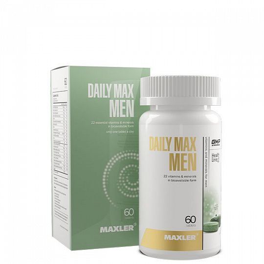 Витаминно-минеральный комплекс Maxler Men Max Daily 60 таблеток