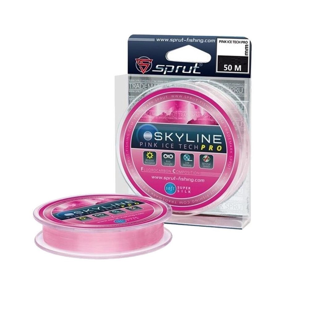 

Леска для зимней рыбалки Sprut SKYLINE IceTech PRO Blue (0,145mm/50m), 1 штука (4.25 / 1 /, Skyline IceTech pro