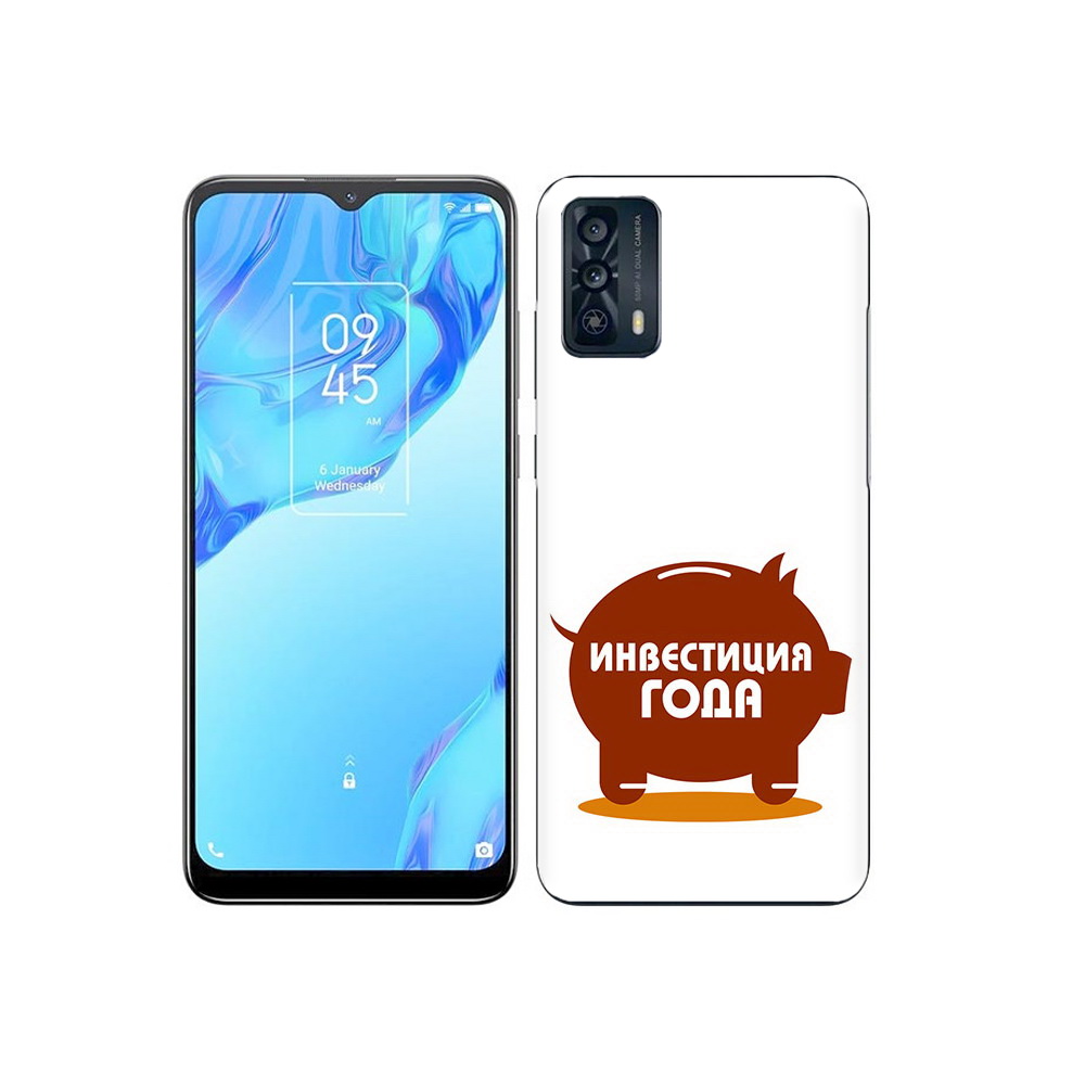 

Чехол MyPads Tocco для TCL 20B инвестиция, Прозрачный, Tocco