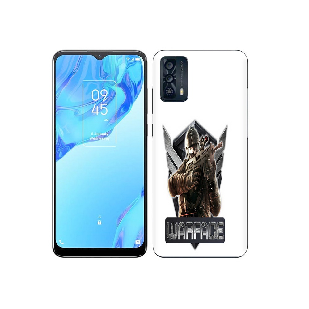 

Чехол MyPads Tocco для TCL 20B игра про войну, Прозрачный, Tocco