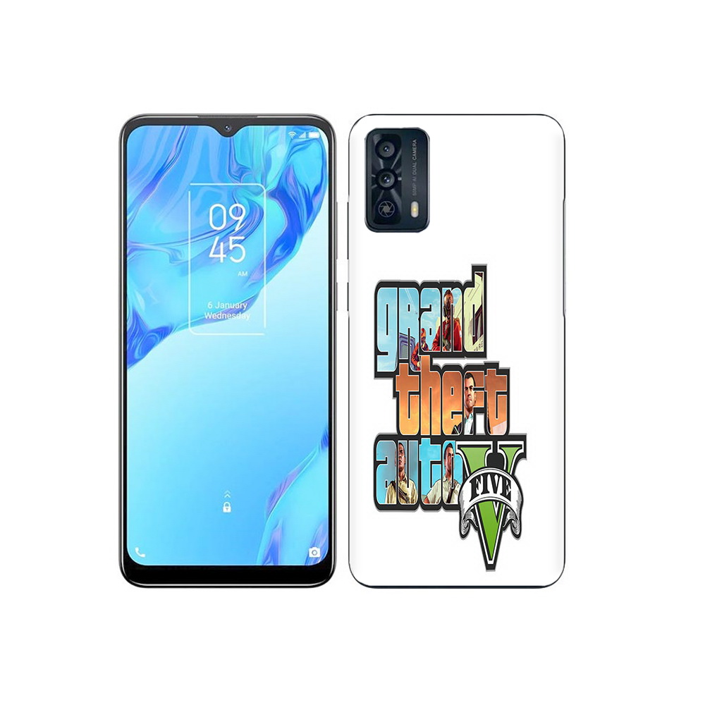 

Чехол MyPads Tocco для TCL 20B игра гта, Прозрачный, Tocco