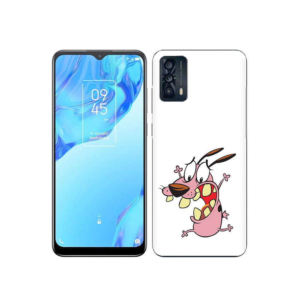 

Чехол MyPads Tocco для TCL 20B зубастый бобик, Прозрачный, Tocco