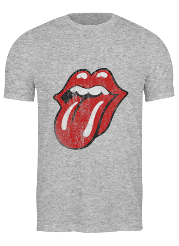 

Футболка мужская Printio Rolling stones серая M, Серый, Rolling stones