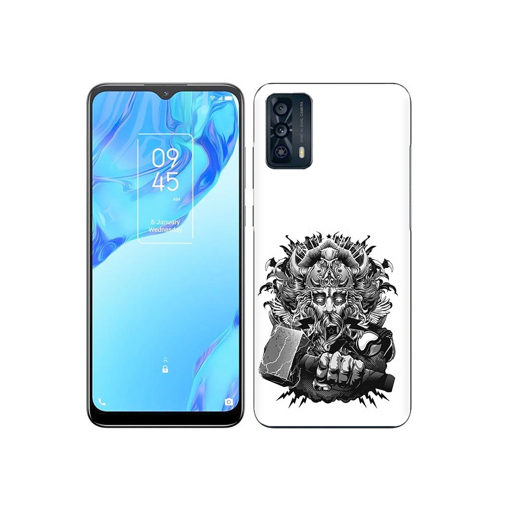 

Чехол MyPads Tocco для TCL 20B злой тор, Прозрачный, Tocco