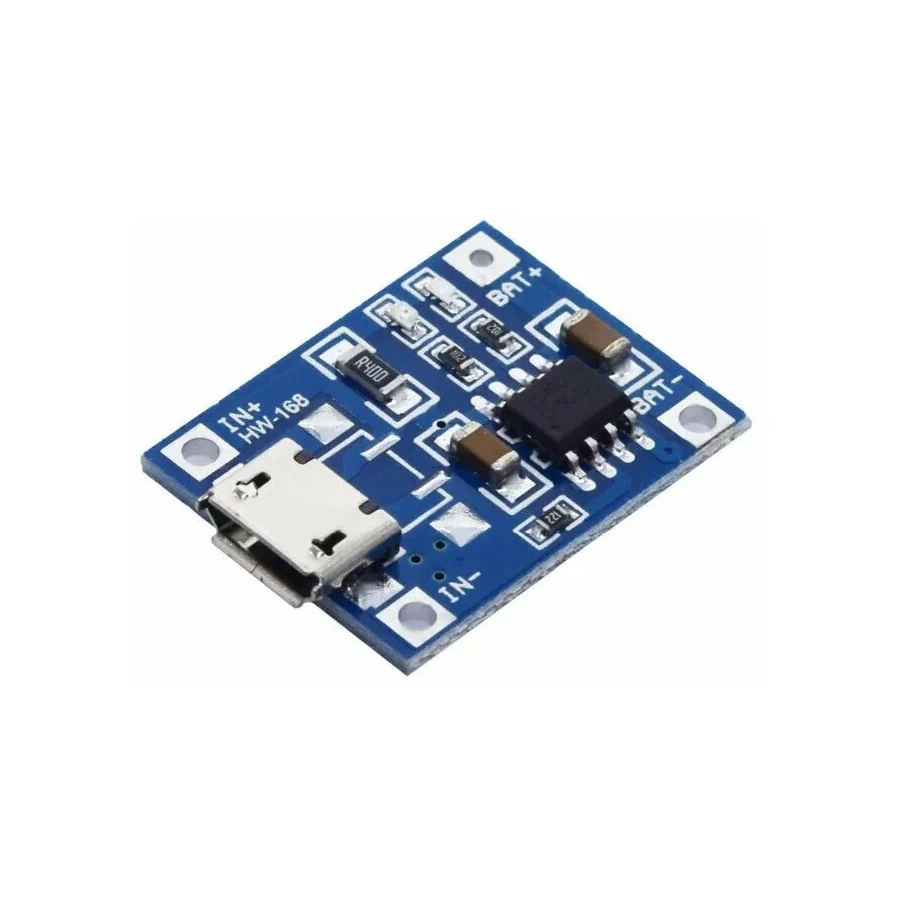 

Плата ULIKE 18650 зарядки Micro USB / tp4056 без защиты