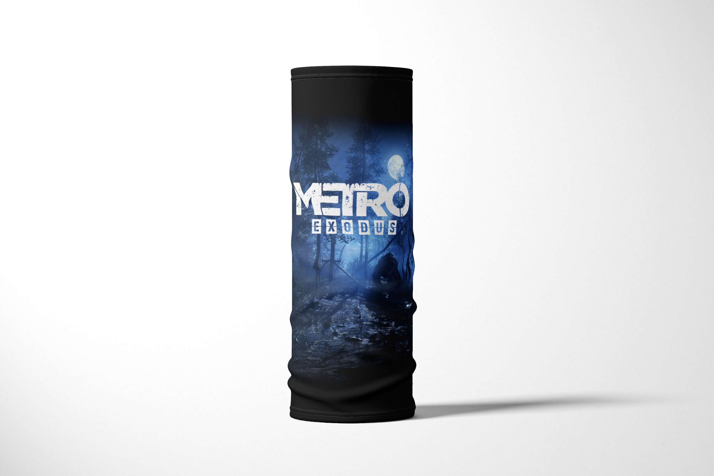 

Бандана / Бафф / Снуд-трансформер / Геймерам / Metro EXODUS, Черный;белый, BBuffVM_VM1613101