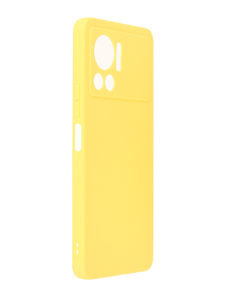 фото Чехол df для infinix note 12 vip silicone yellow incase-11 df-group