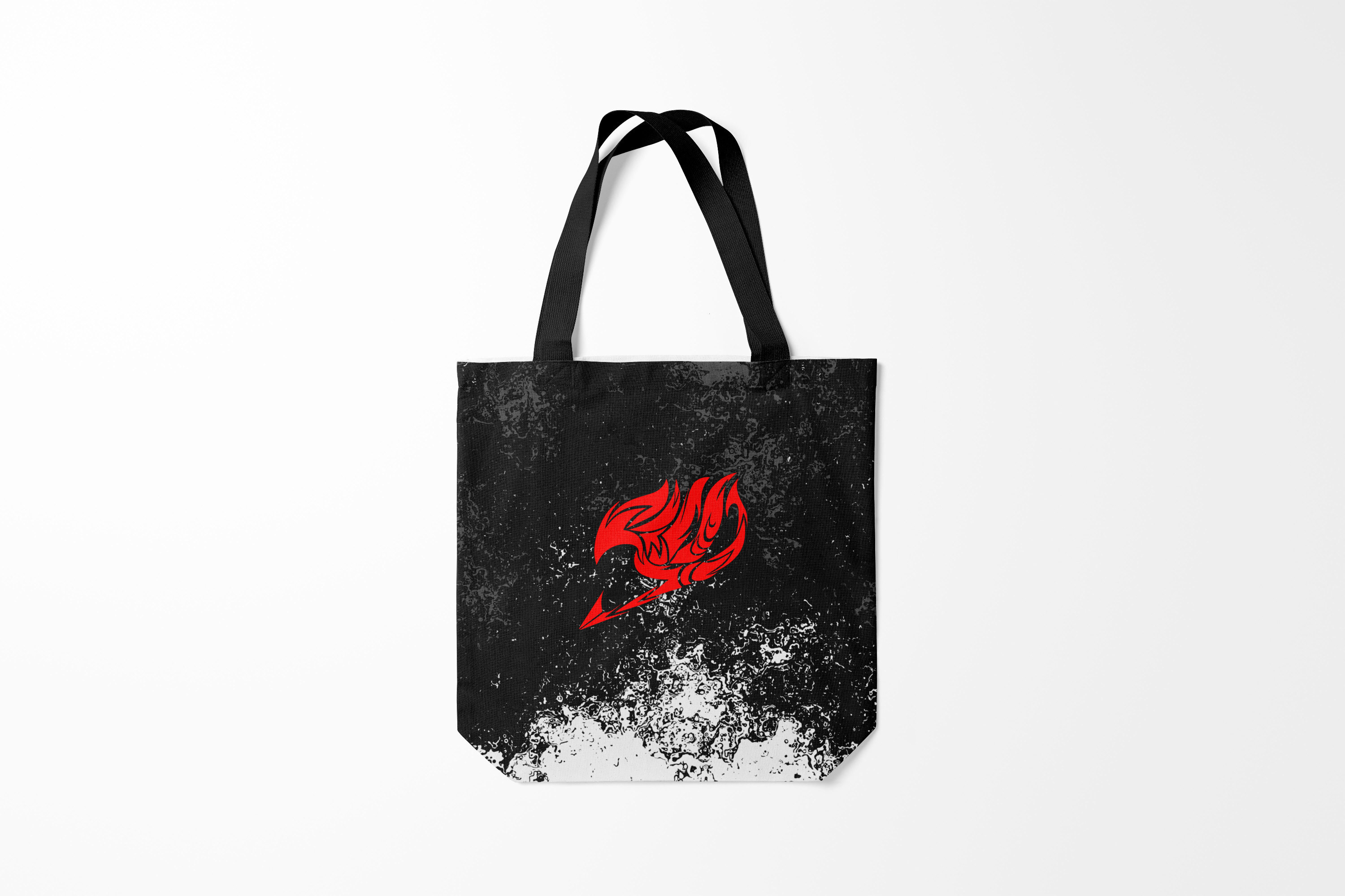 

Сумка шoппер унисекс Burnettie Хвост Феи черные пятна, черный, Хвост Феи черные пятна