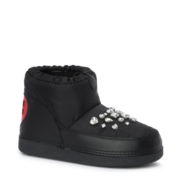 фото Угги женские love moschino ja24112g черные 35-36 eu