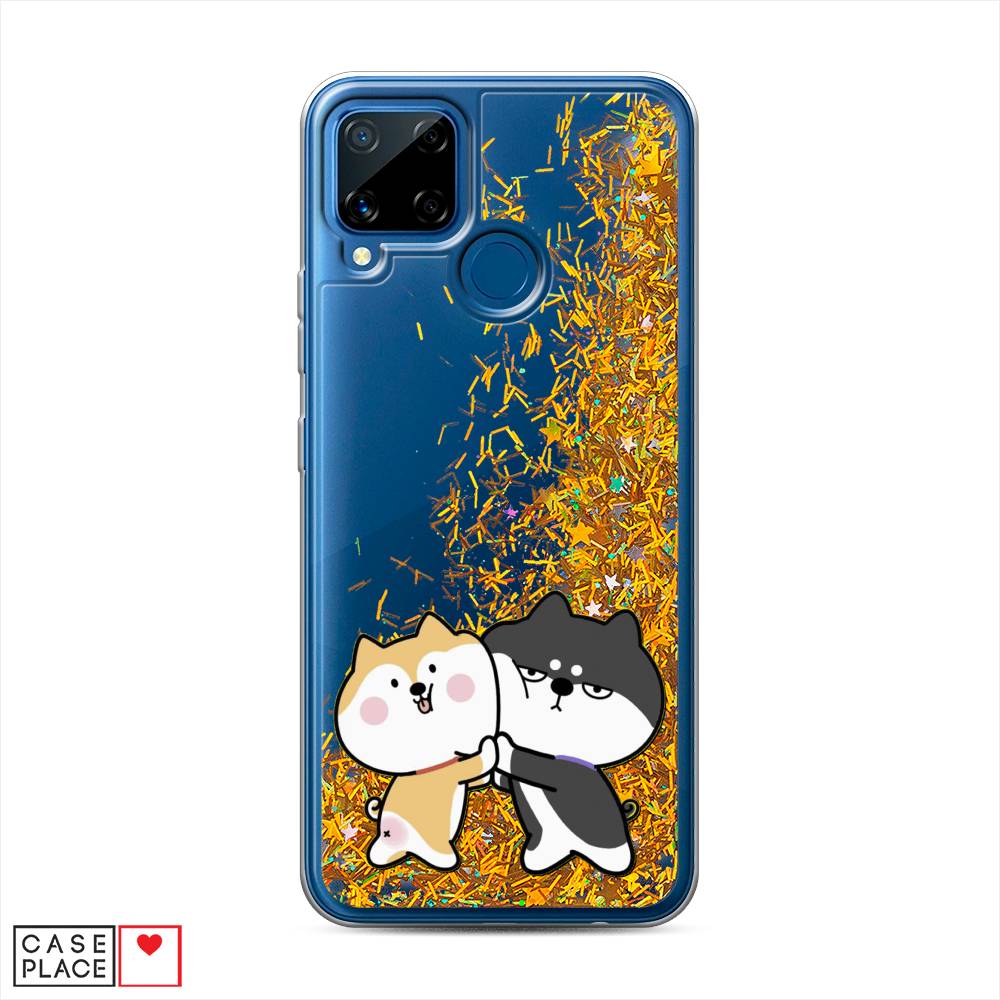 

Чехол Awog на Realme C15 "Обнимашки акита", Разноцветный, 255090-1
