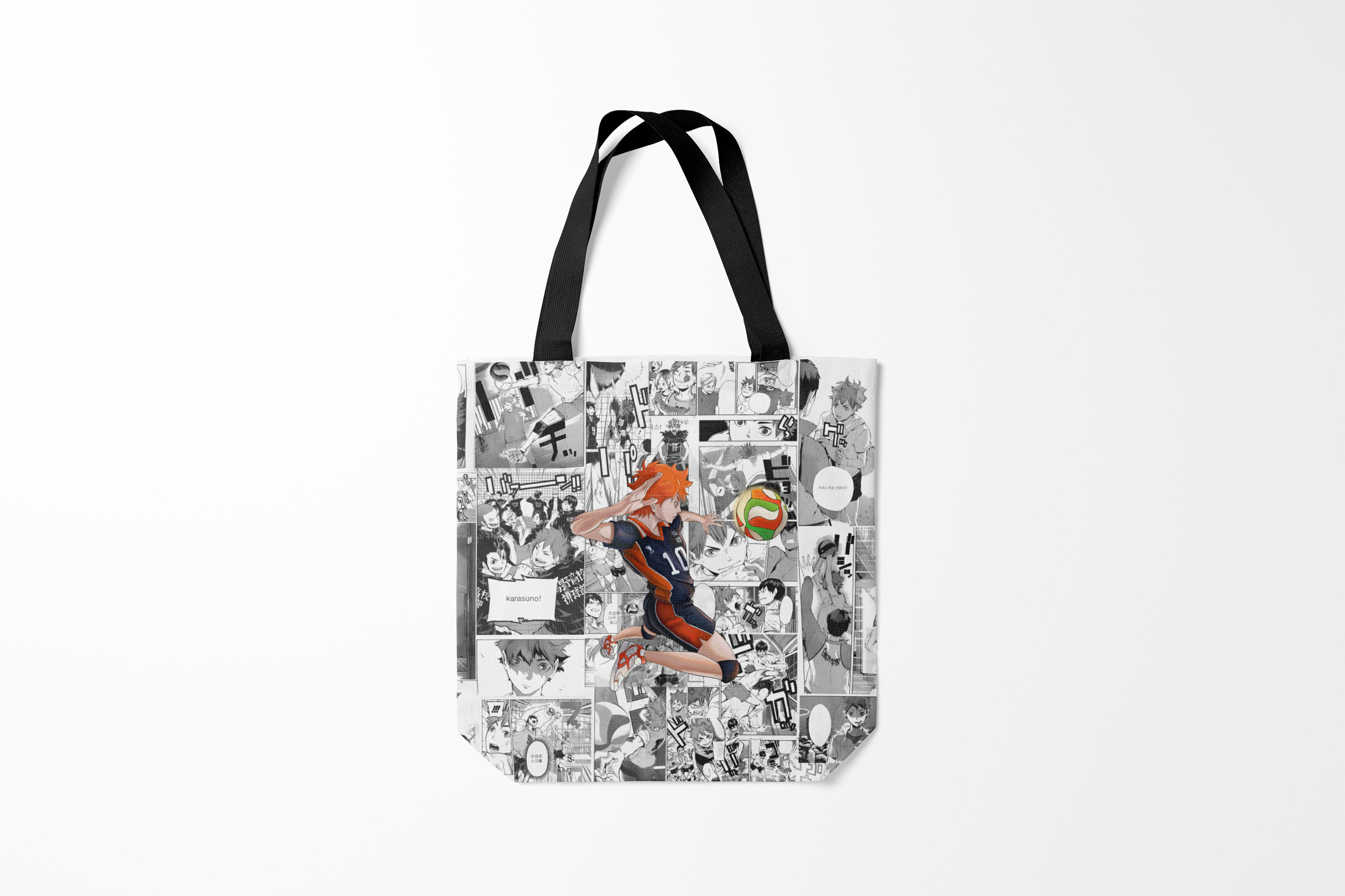 

Сумка шoппер унисекс Burnettie Хината Се Haikyu, белый, Хината Се Haikyu