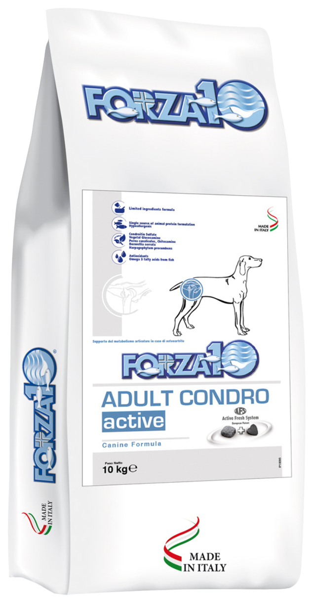 

FORZA10 FORZA10 DOG CONDRO ACTIVE для взрослых собак всех пород при заболеваниях опорно-дв