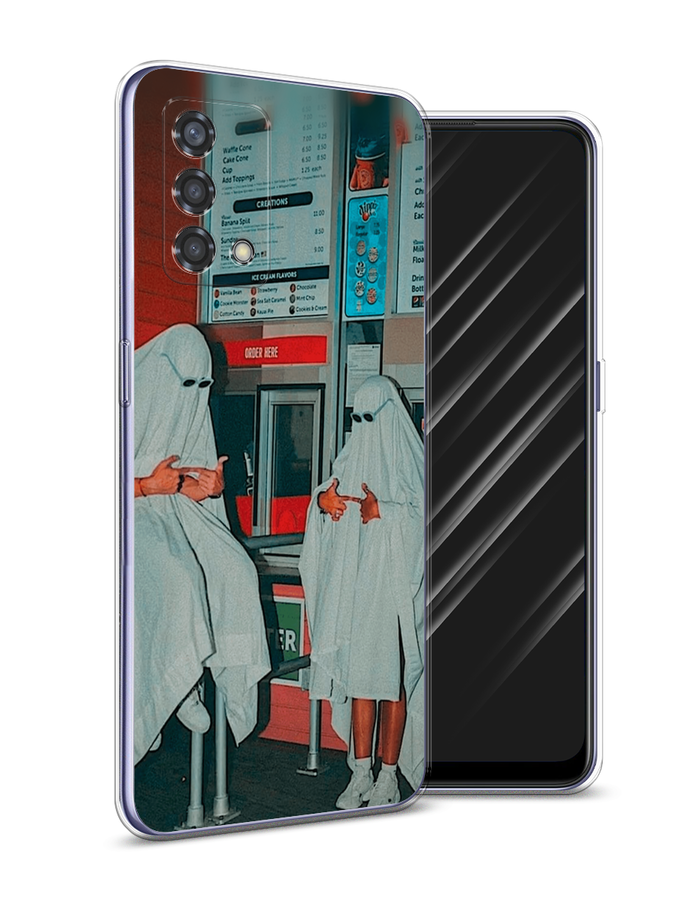 

Чехол Awog на Oppo Reno 6 Lite "Chillin Killin", Разноцветный, 259550-9