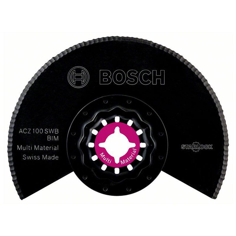Насадка для реноватора Пильное полотно Bosch ACZ 100 SWB BIM Multi Material, насадка для реноватора пильное полотно bosch ayz 53 bpb bim multi material