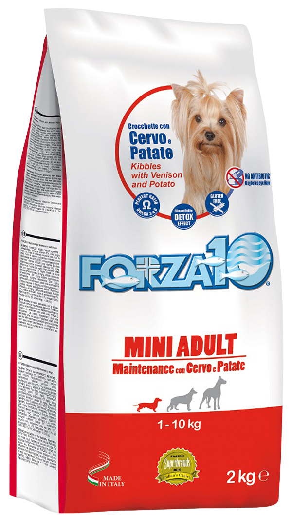 

FORZA10 FORZA10 DOG MAINTENANCE ADULT MEDIUM для взрослых собак средних пород с олениной и