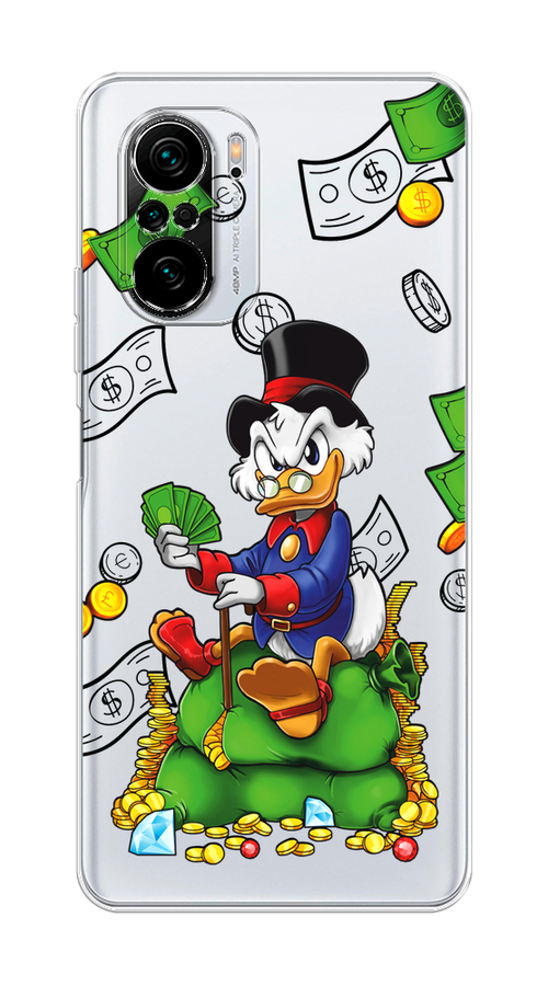 

Чехол на Xiaomi Poco F3/Redmi K40/Mi 11i "Scrooge Richness", Черный;синий;зеленый, 312650-1