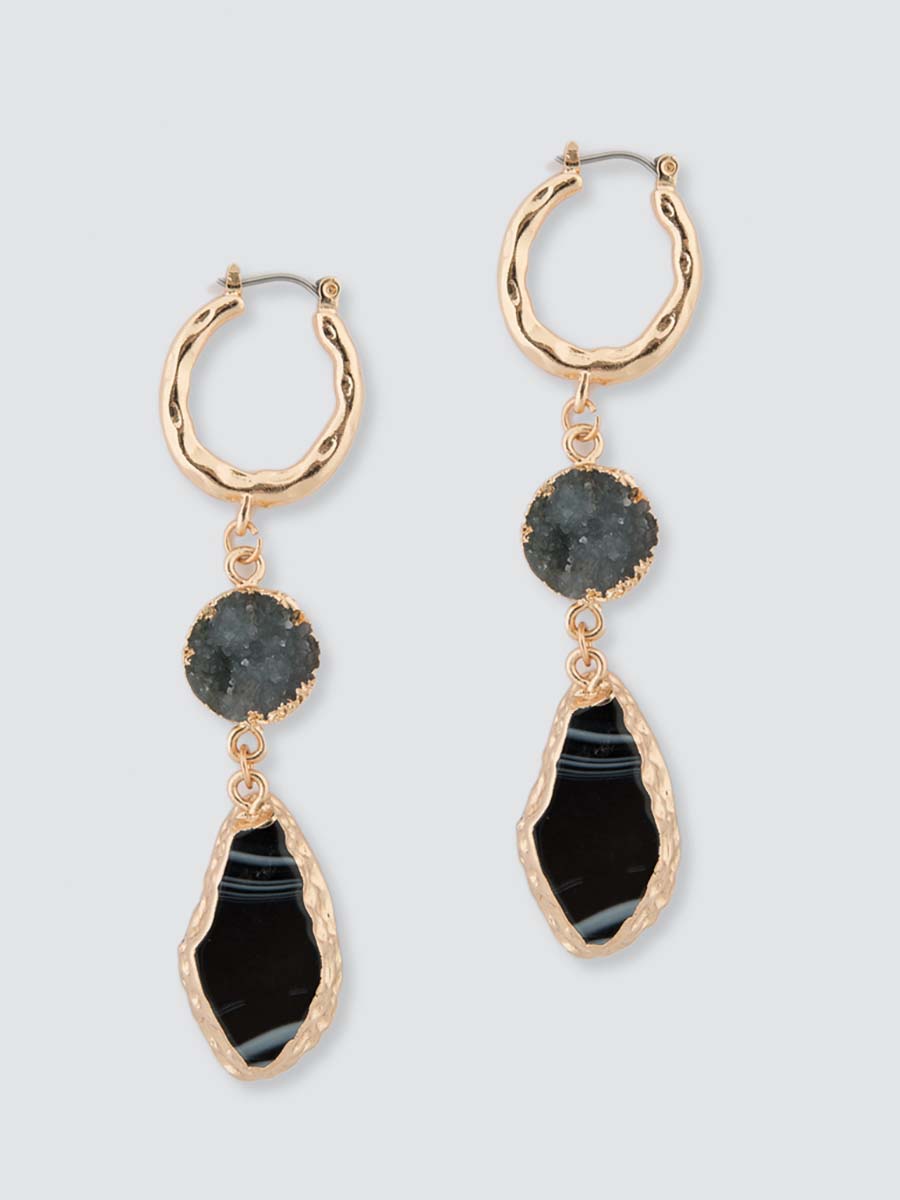 

Серьги из металла со смолой Marmalato 188-086, 188-086