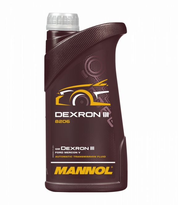 Трансмиссионное масло cинтетическое MANNOL DEXRON III AUTOMATIC PLUS 8206 1 л.