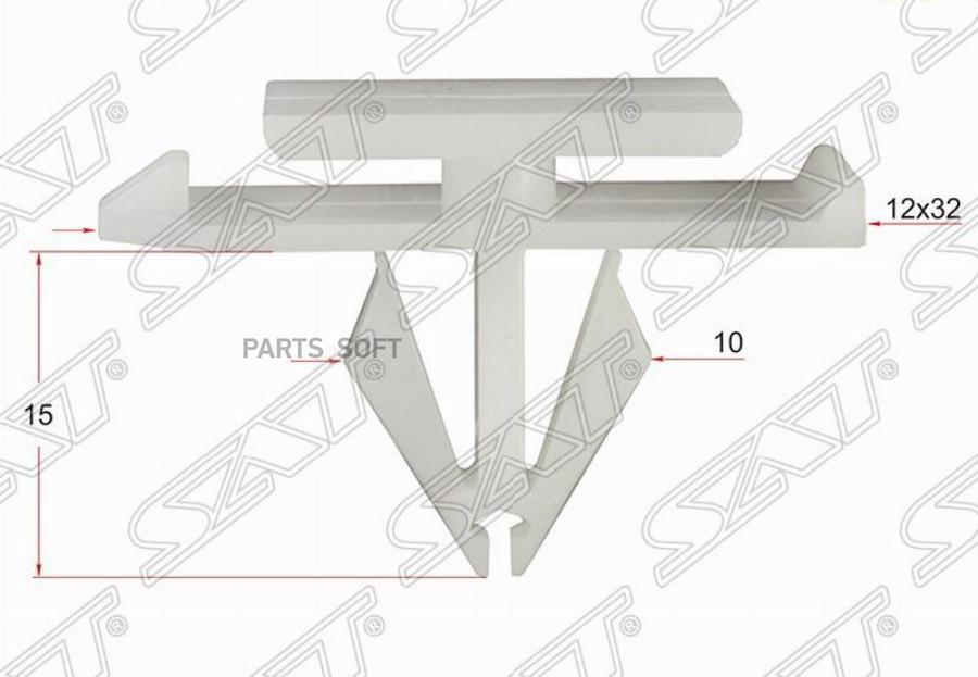 

Клипса Молдинга Кузова Gm/Ford (1 Шт.) SAT STM11954