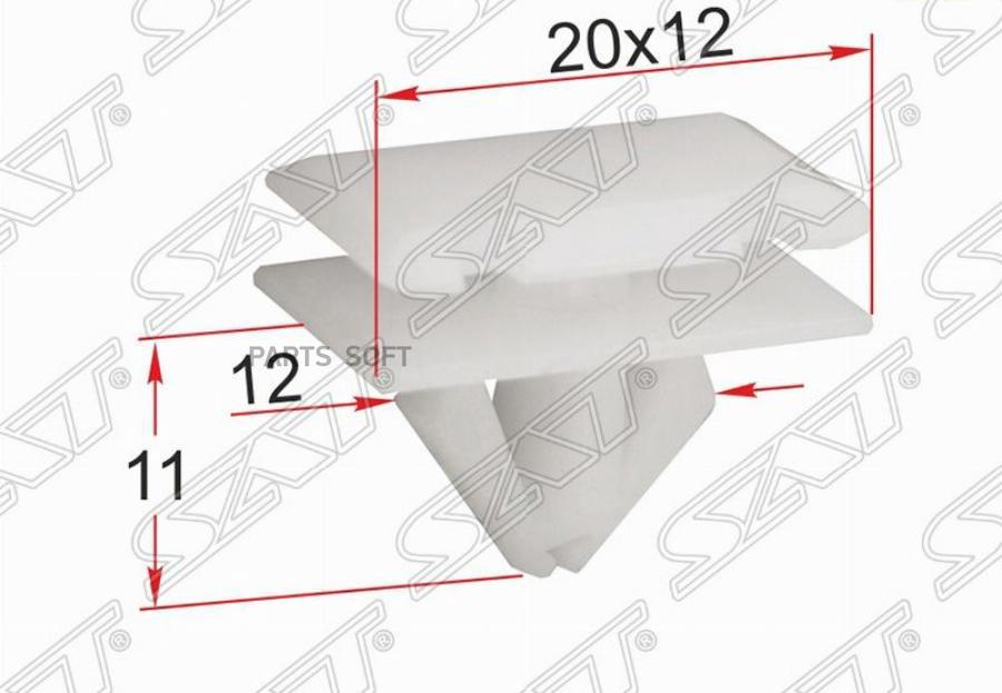 

Клипса Молдинга Кузова Gm (1 Шт.) SAT STM12282