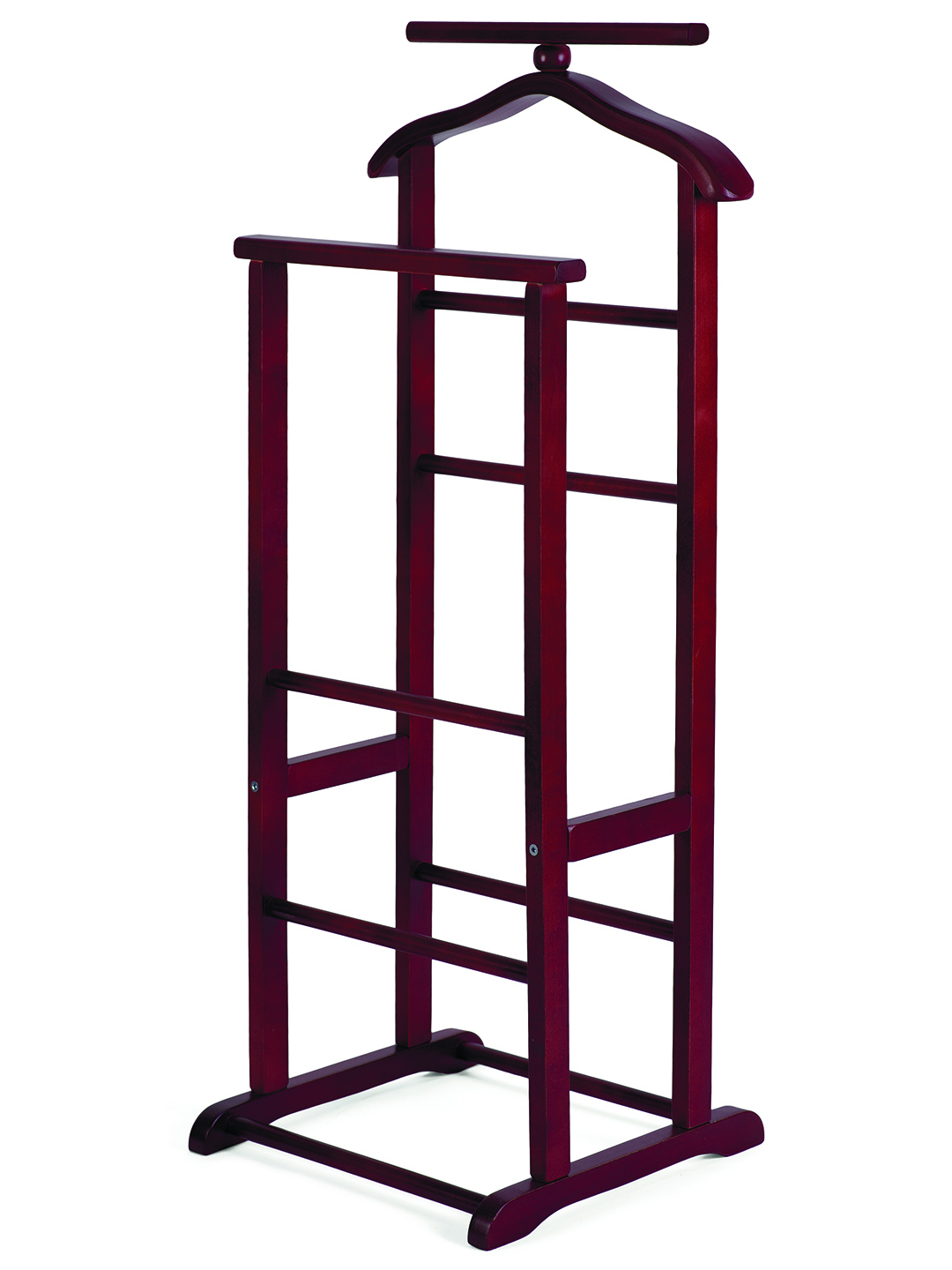 Вешалка костюмная Мебелик В 9Н махагон