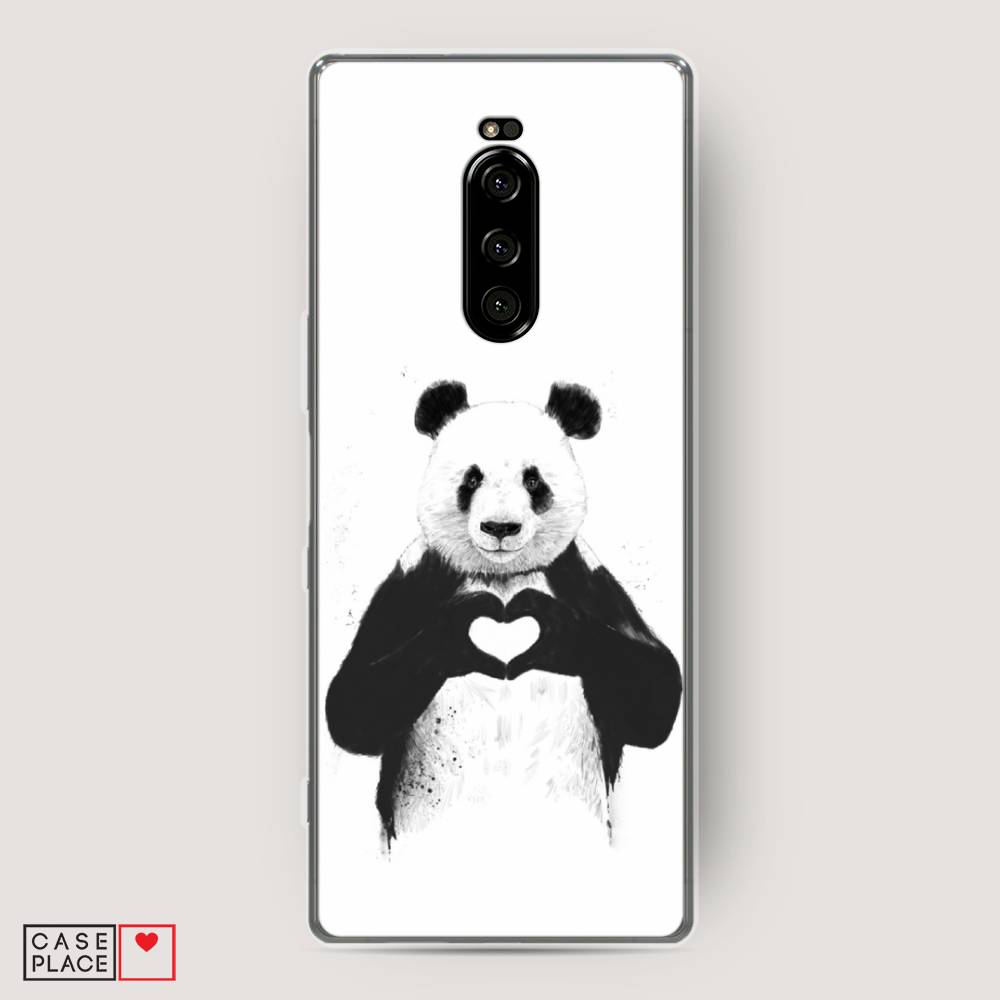 

Чехол Awog на Sony Xperia 1/XZ4 "Панда love", Разноцветный, 54250-10