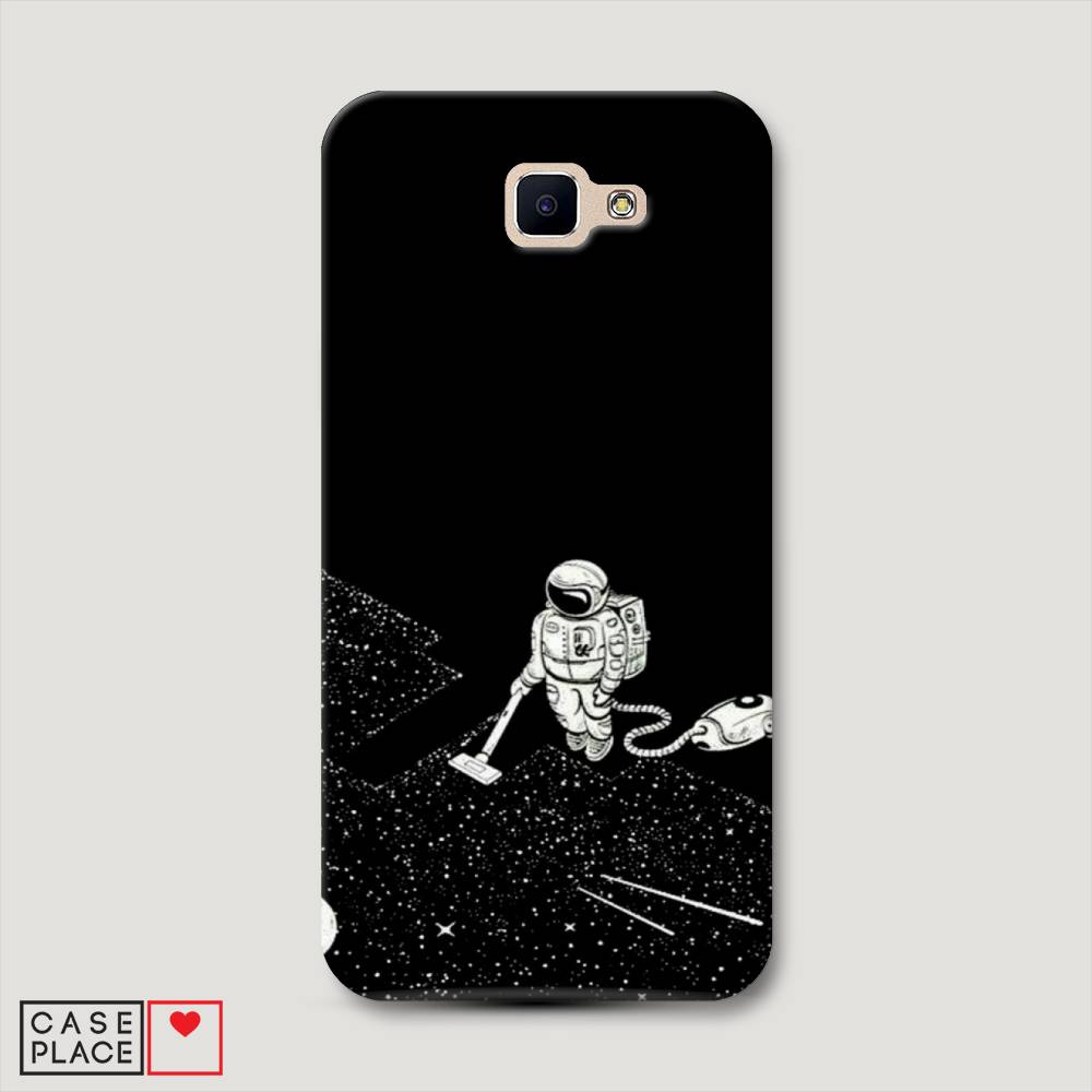 фото Чехол awog "космонавт с пылесосом" для samsung galaxy j5 prime 2016