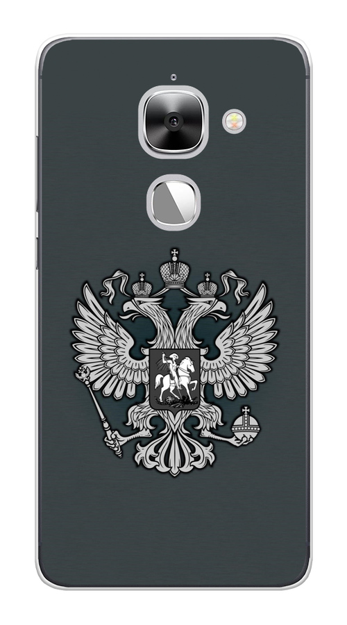 

Чехол Awog на LeEco Le 2/2 Pro / Лееко Ле 2/2 Про "Герб России серый", 140150-5