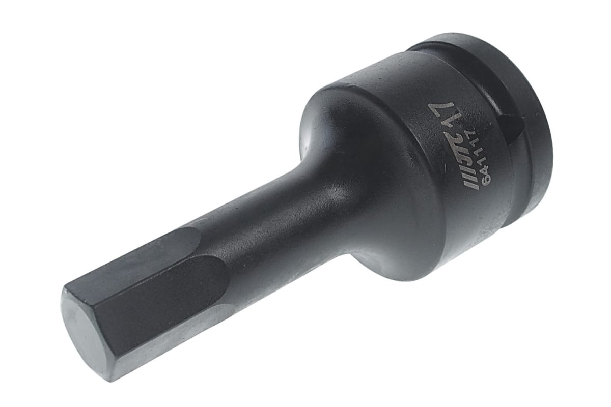 

Бита-Головка 3/4" Hex Н17 Ударная L=100Мм Jtc Jtc-641117
