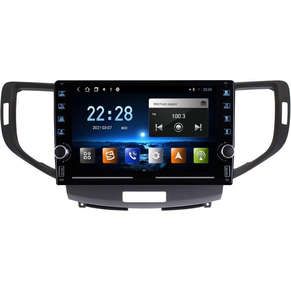 Магнитола R320 Хонда Аккорд 8 Honda Accord 8 2008-2013 - Android 13 - IPS экран