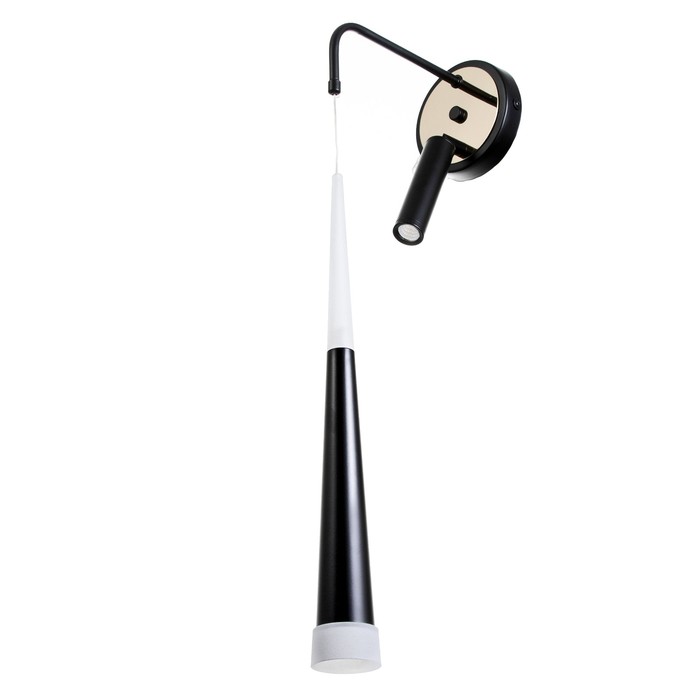 

Бра BayerLux, Клео, LED 8+58Вт, 3000-6000К, 15х15х30см, черный