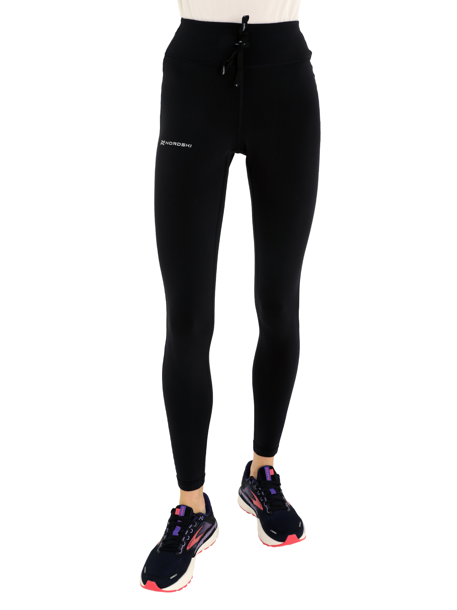 

Спортивные брюки женские NordSki Warm W черные 46, Черный, Warm W