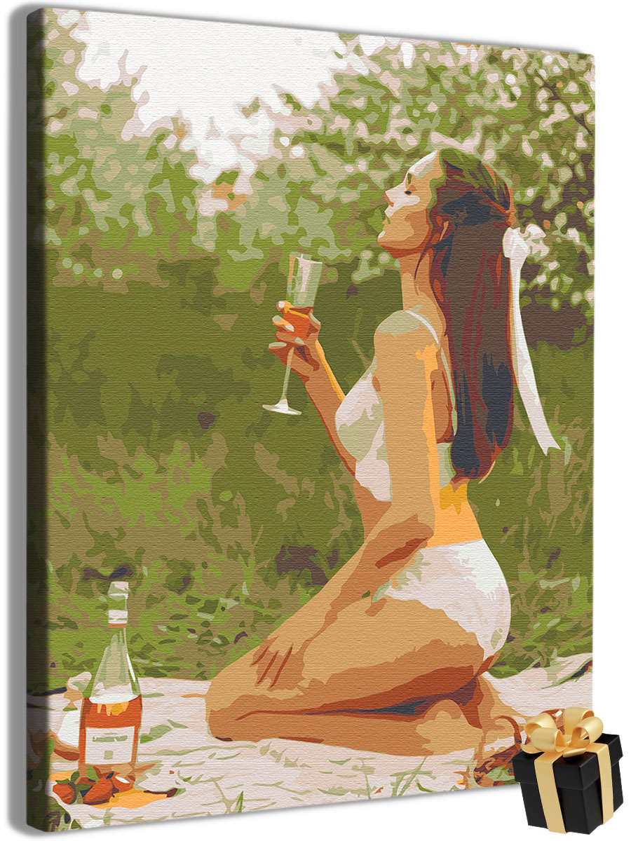 

Картина по номерам Арт-студия Unicorn Девушка N-2753 40x50 см, Девушка