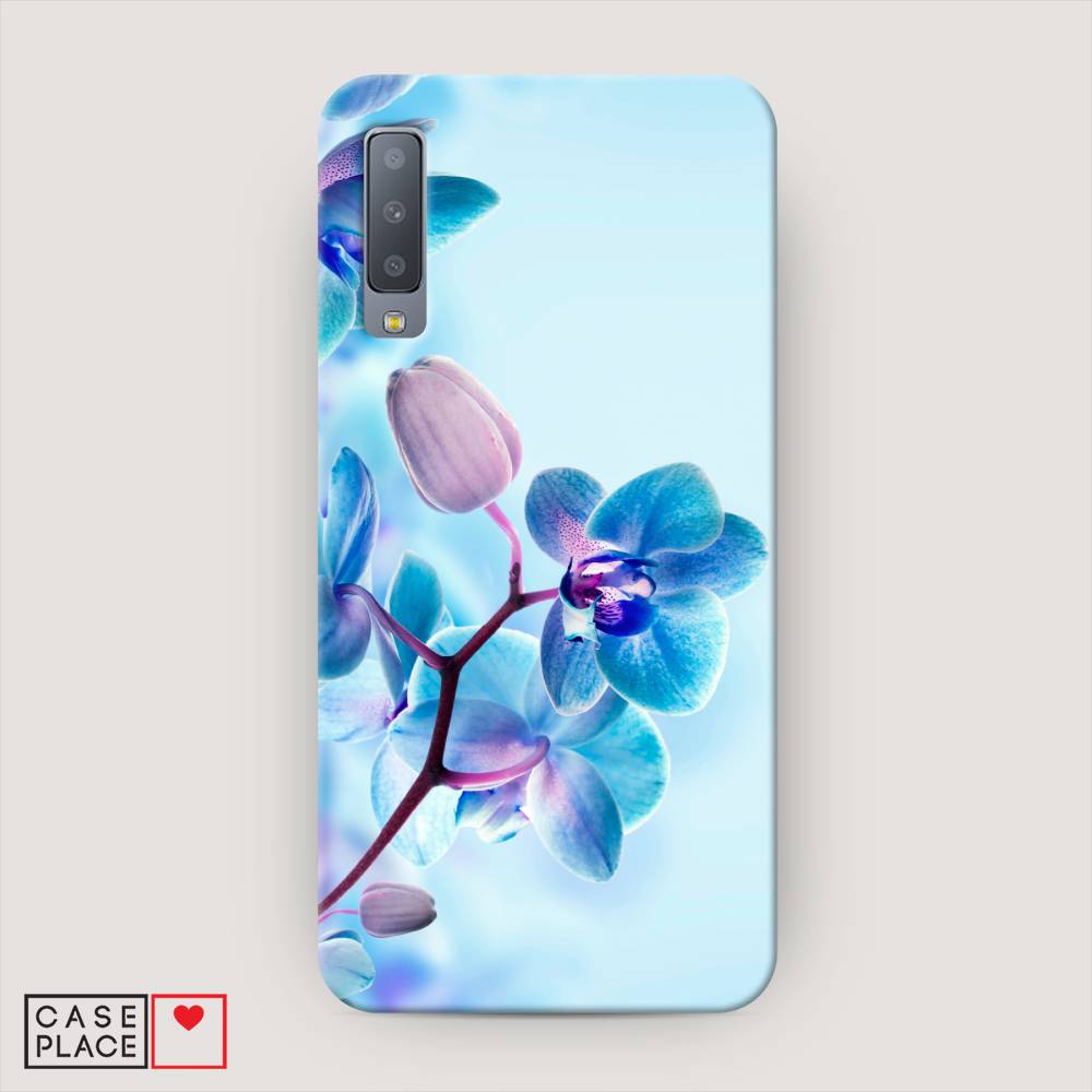 

Чехол Awog "Голубая орхидея" для Samsung Galaxy A7 2018, 26720-6
