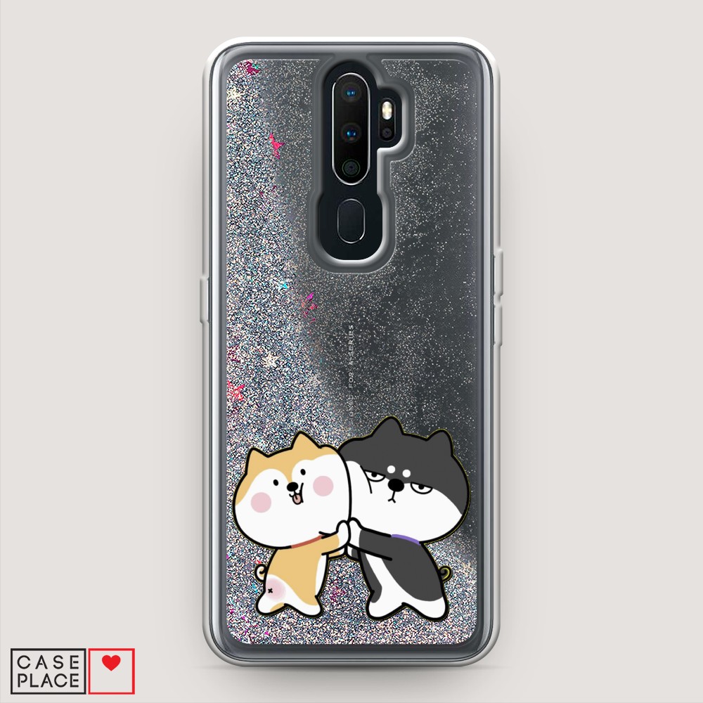 

Чехол Awog на Oppo A5 (2020) "Обнимашки акита", Разноцветный, 251391-1