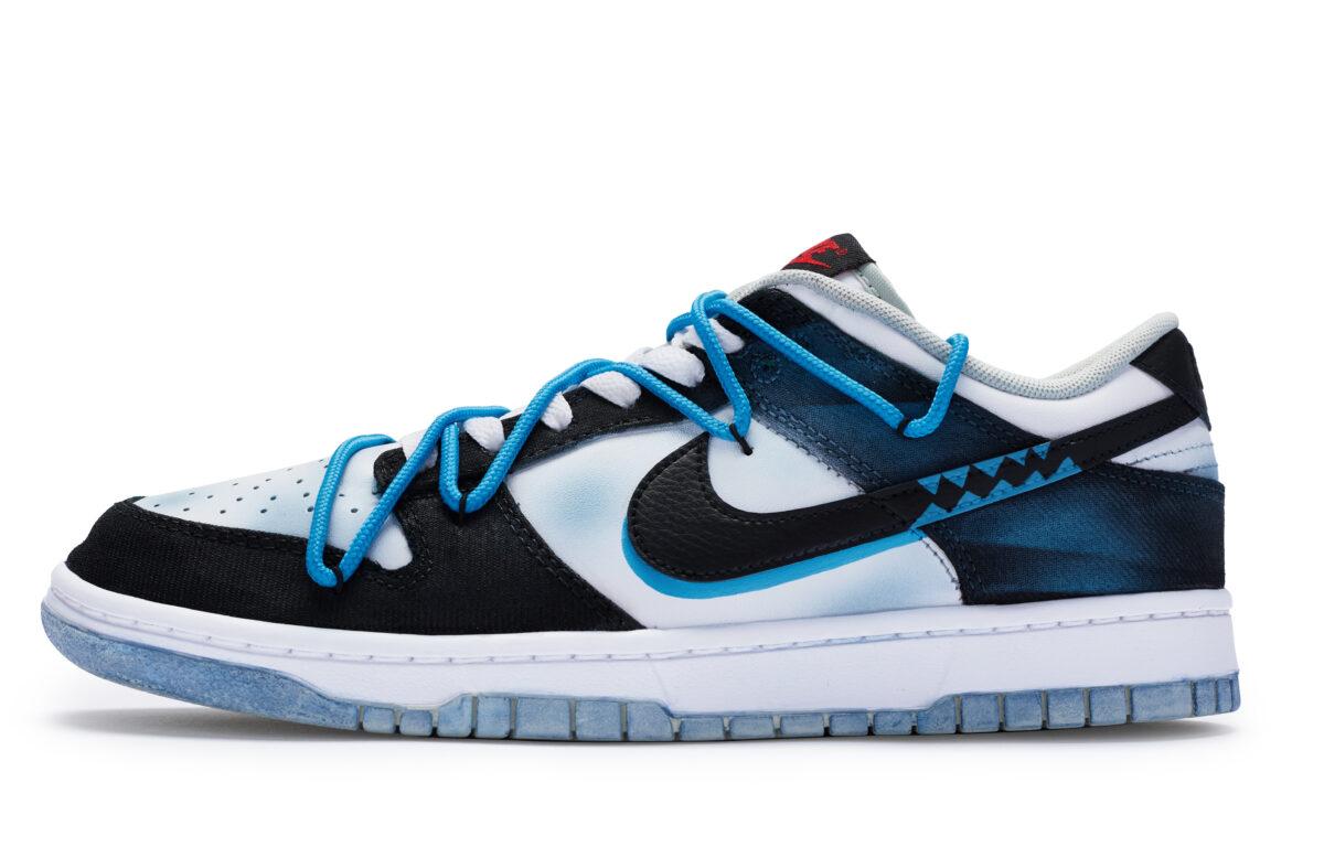 

Кеды унисекс Nike Dunk Low BIGNIU белые 44 EU, Белый, Dunk Low BIGNIU